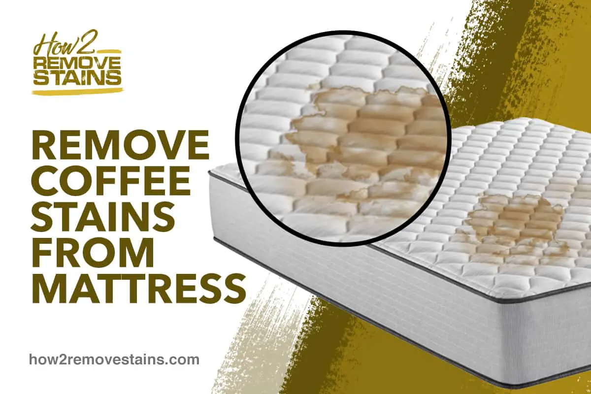 Wie man Kaffeeflecken aus der Matratze entfernt